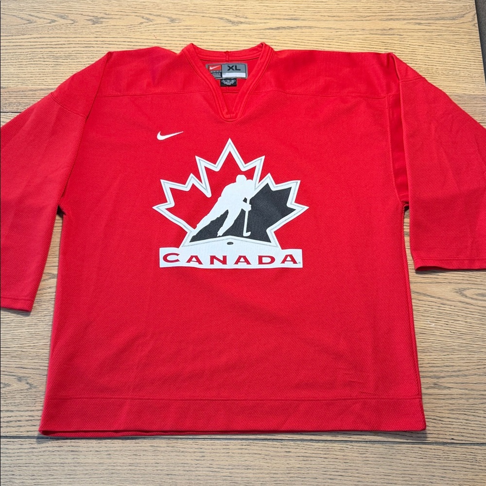 Nike Canada Red Hockey Jersey